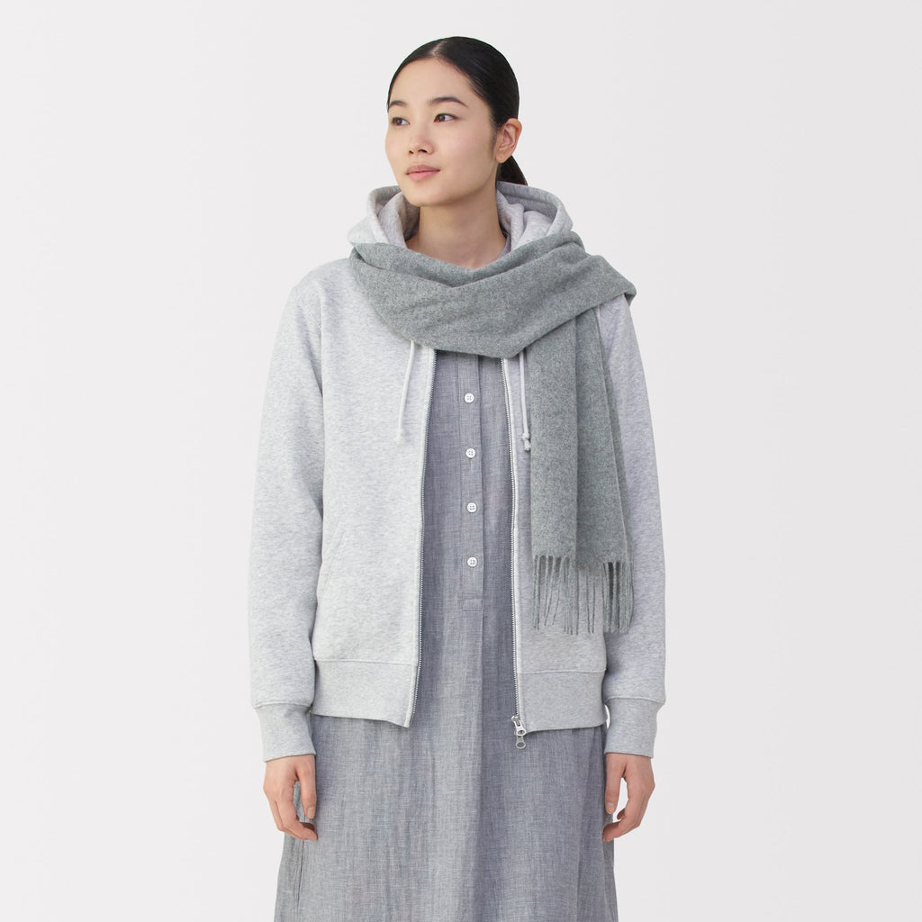 Fluffy Wool Scarf