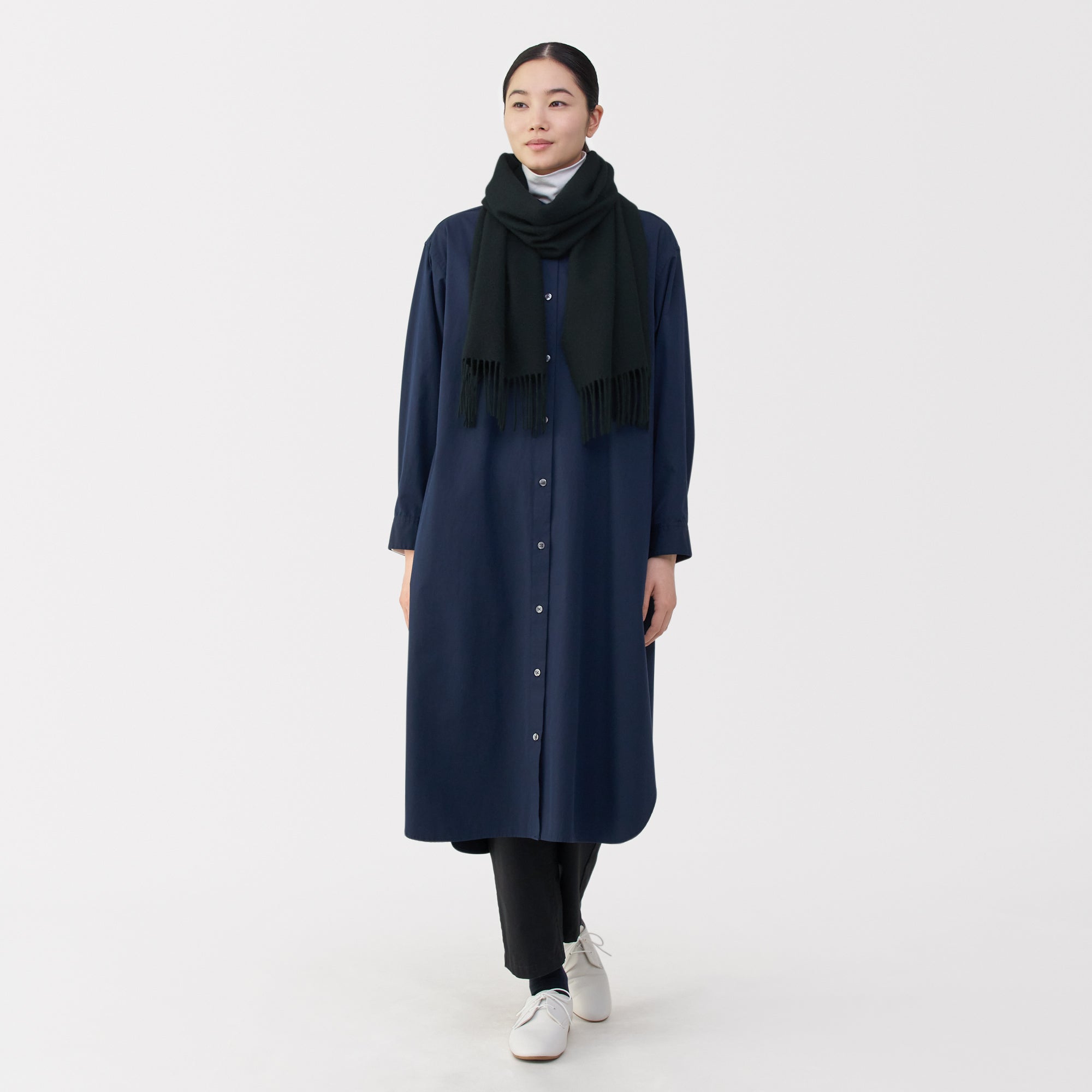 Fluffy Wool Scarf