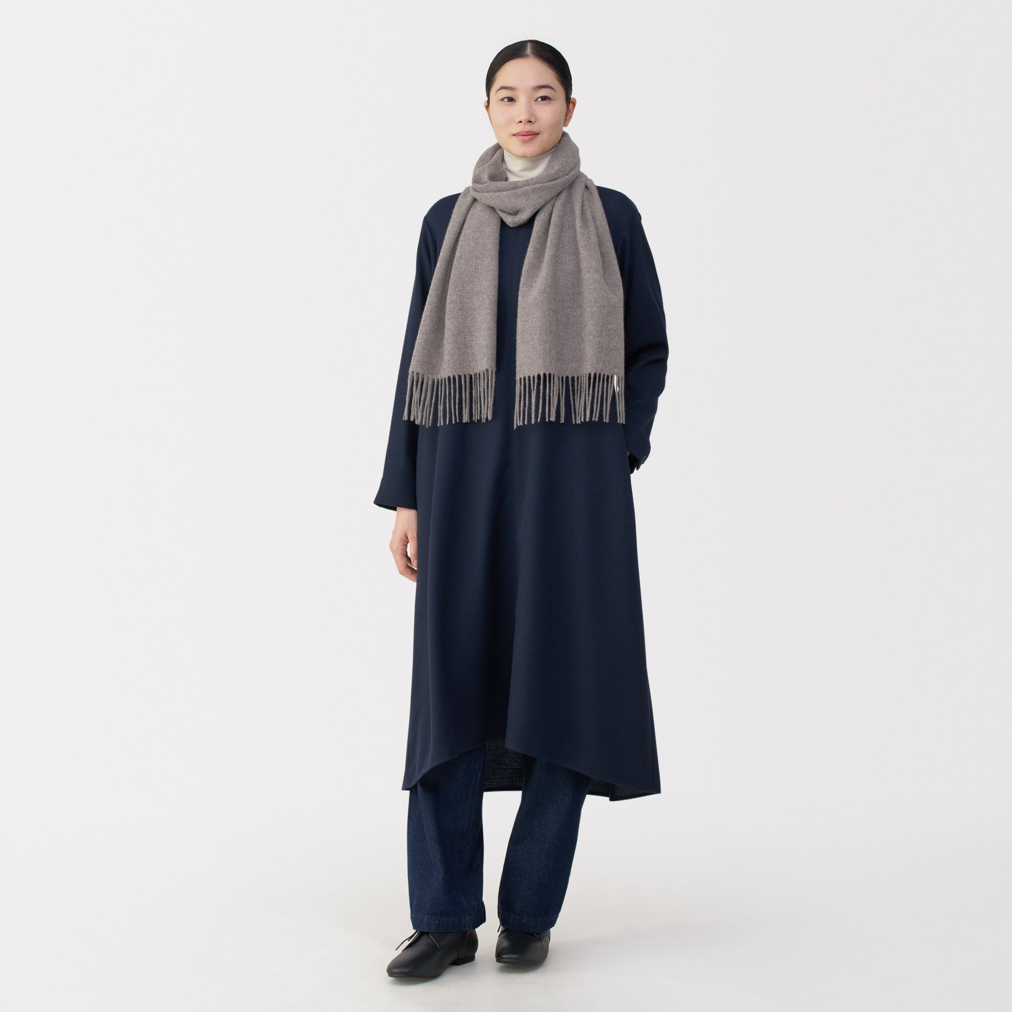 Fluffy Wool Scarf