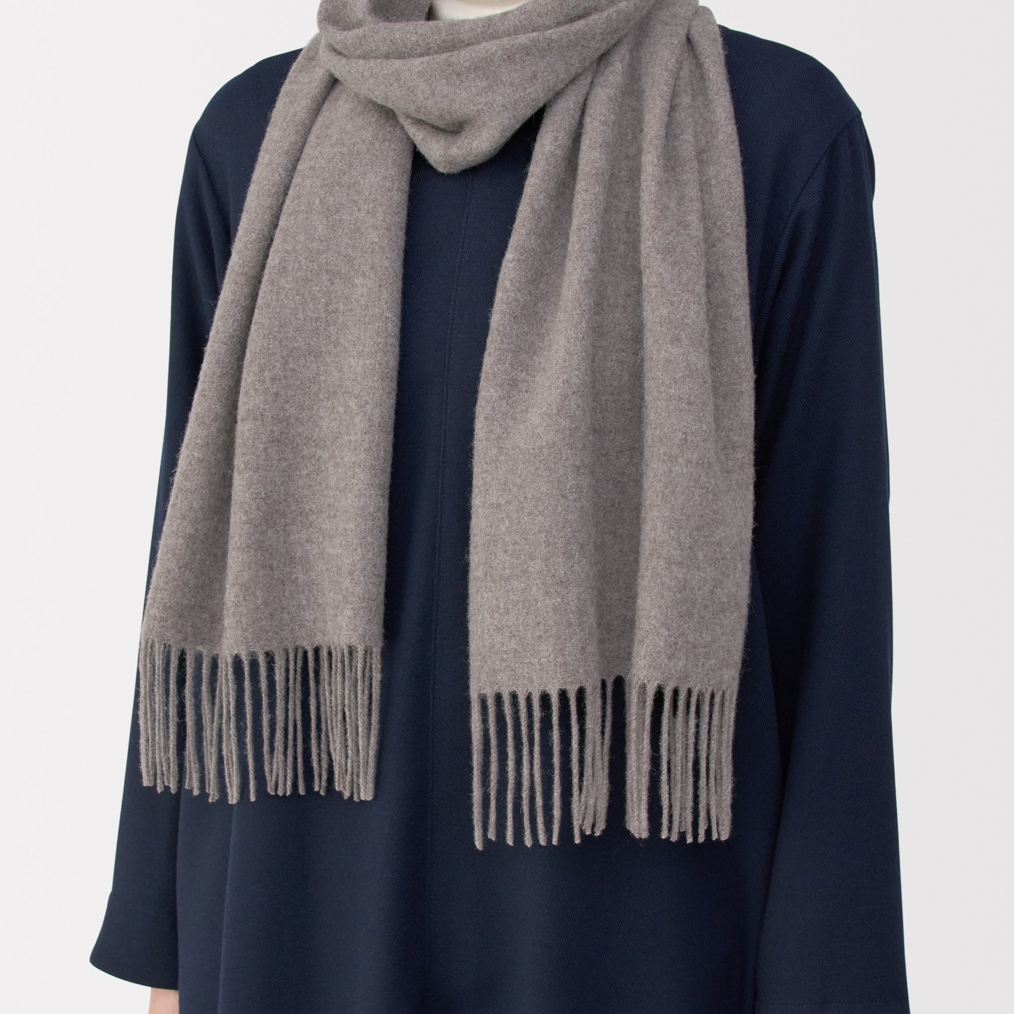 Fluffy Wool Scarf