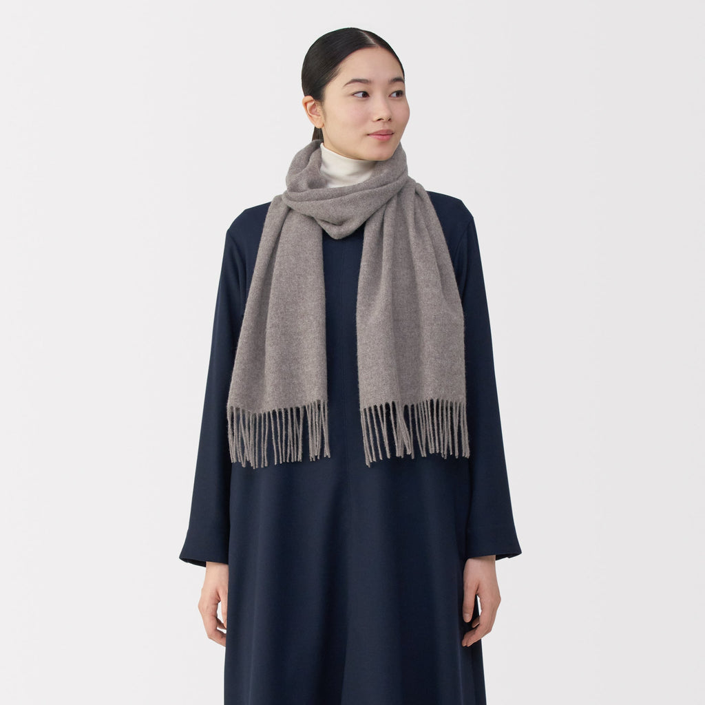 Fluffy Wool Scarf