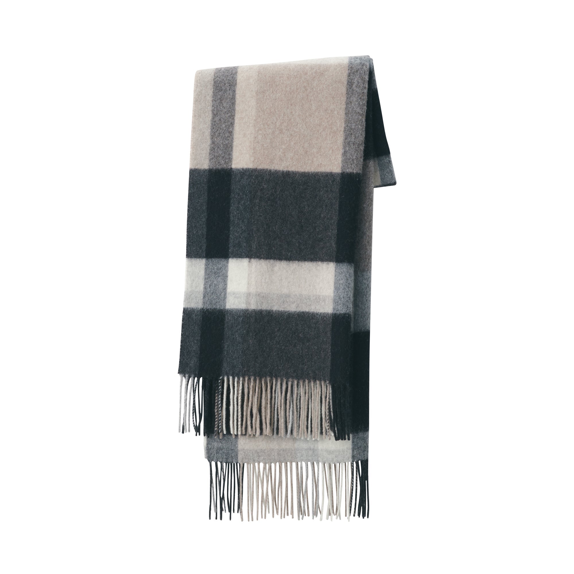 Fluffy Wool Blanket Stole