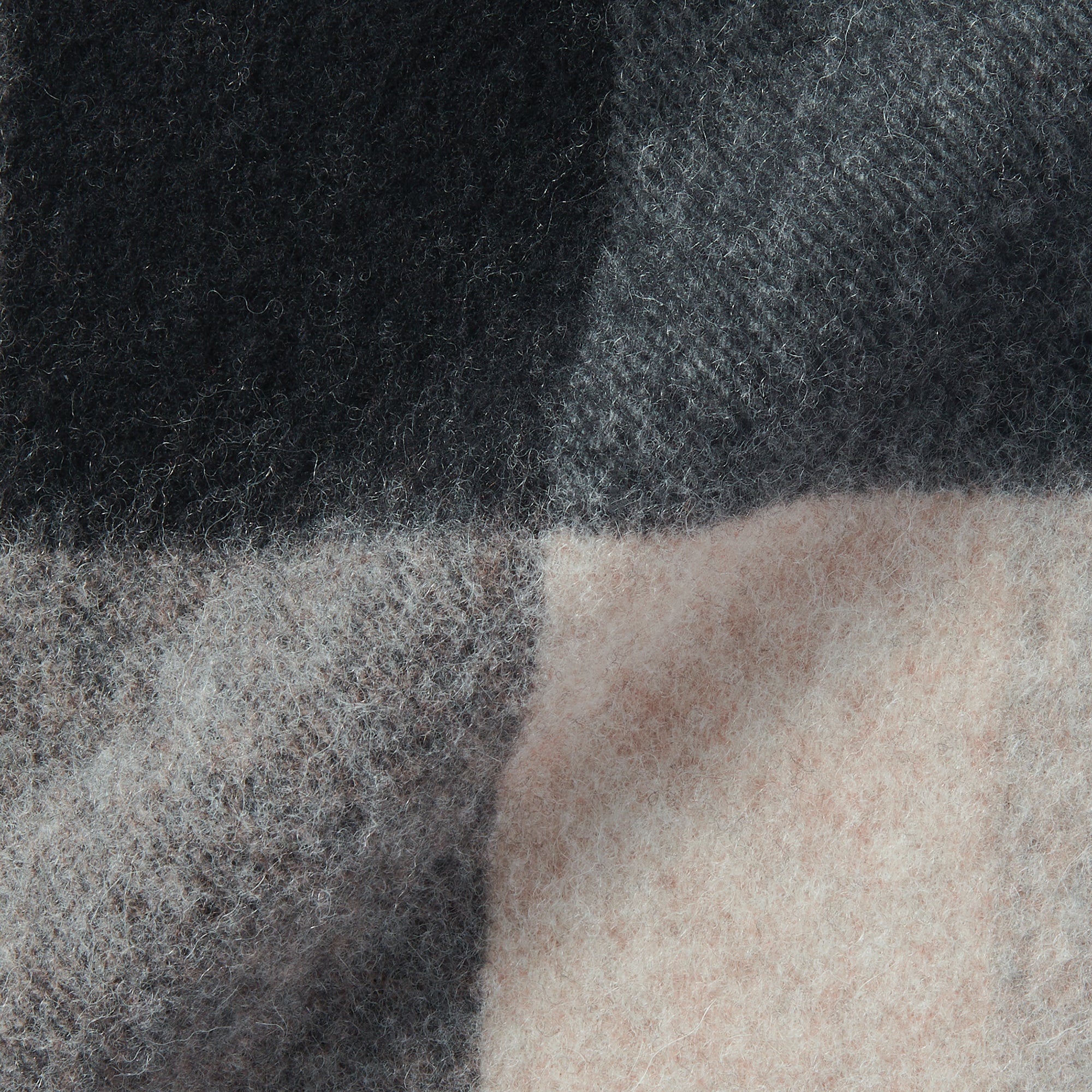 Fluffy Wool Blanket Stole