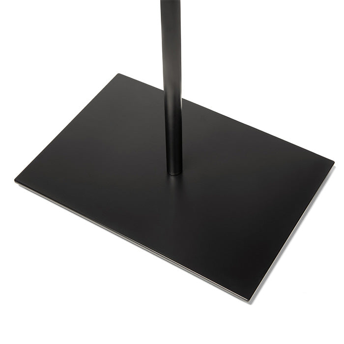 Steel Floor Lamp with Rectangle Shade