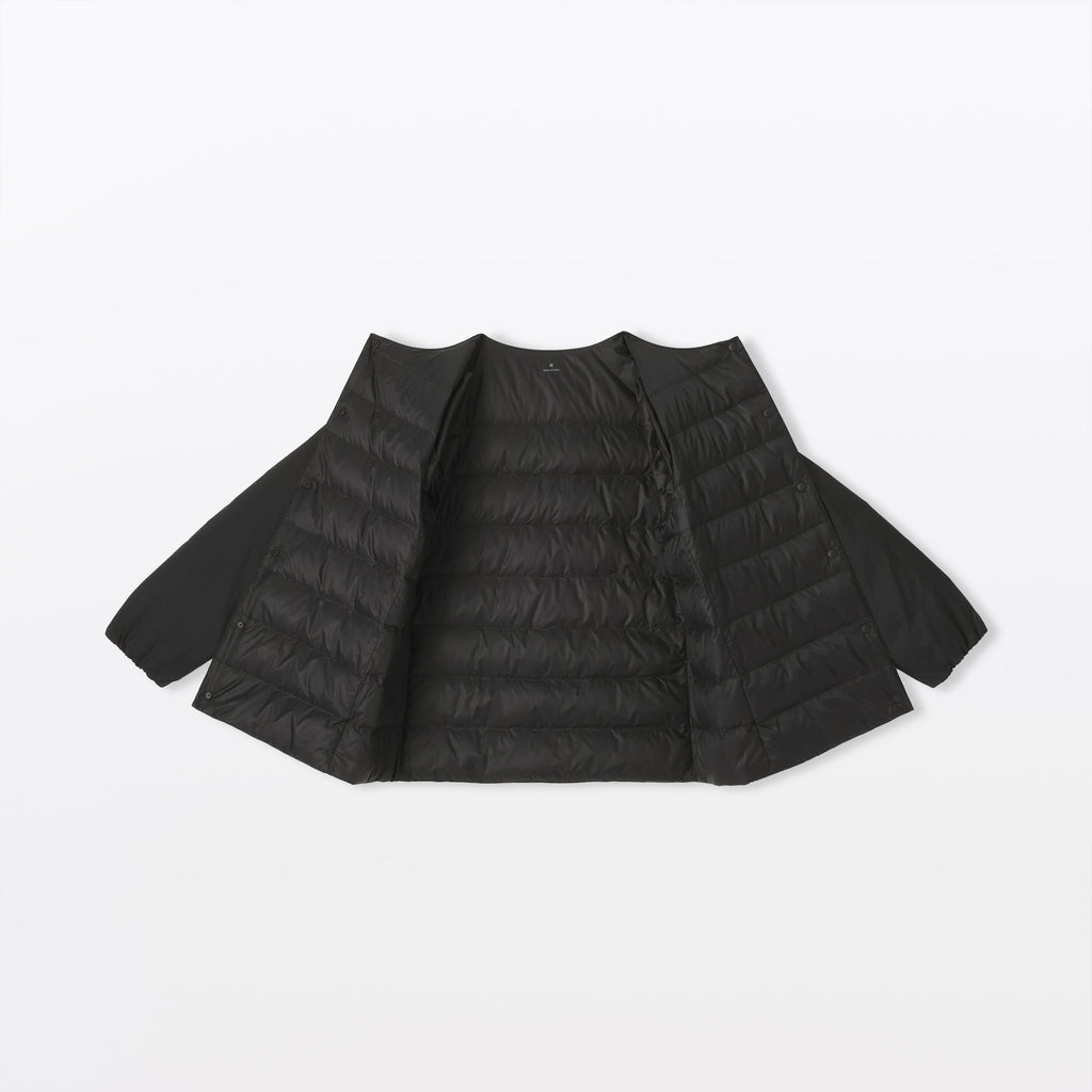 Lightweight Down Collarless Jacket