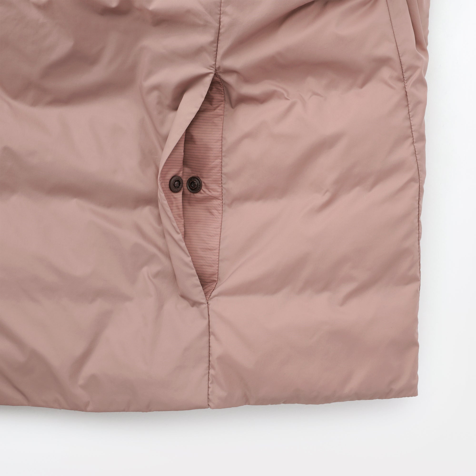 Lightweight Down Collarless Jacket