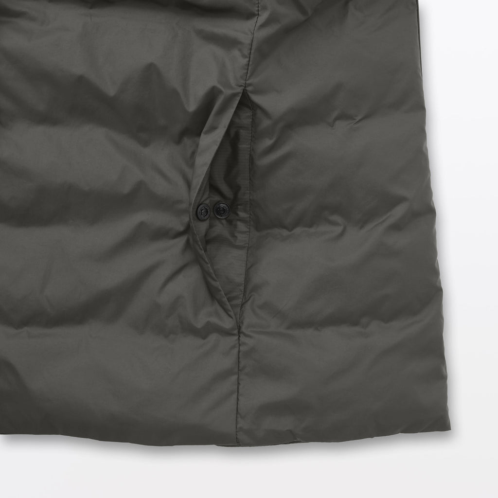 Lightweight Down Collarless Jacket