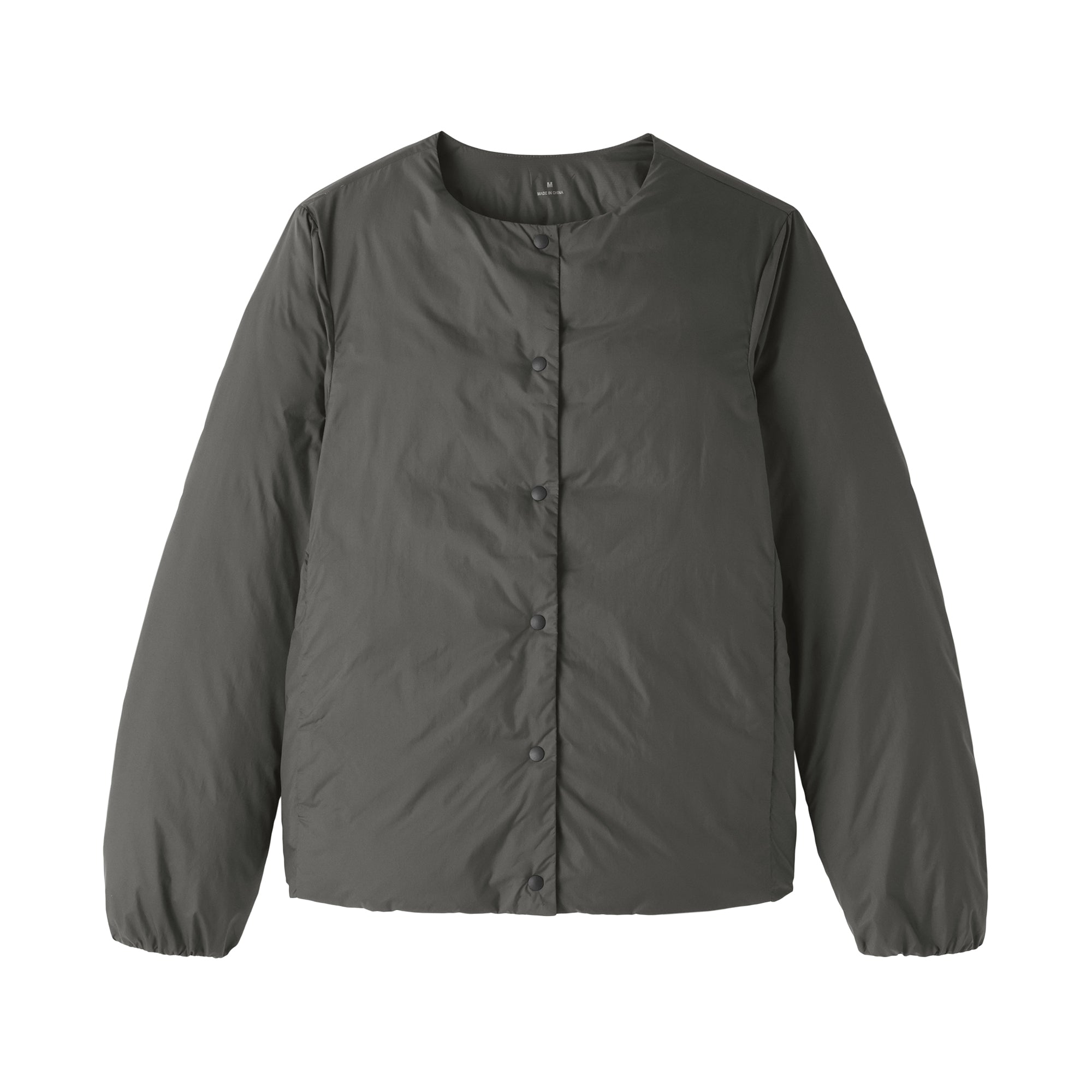 Lightweight Down Collarless Jacket