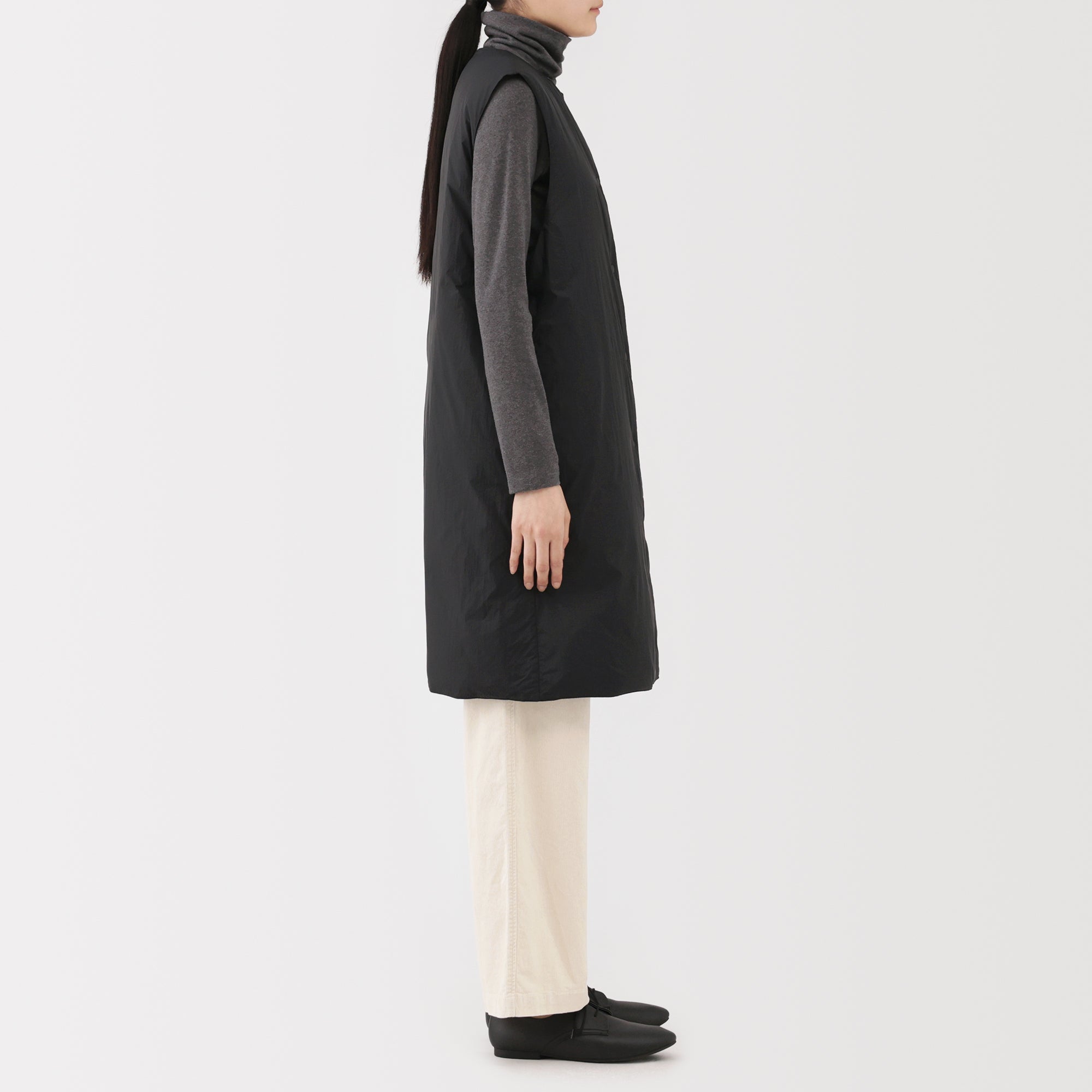 Lightweight Down Long Vest