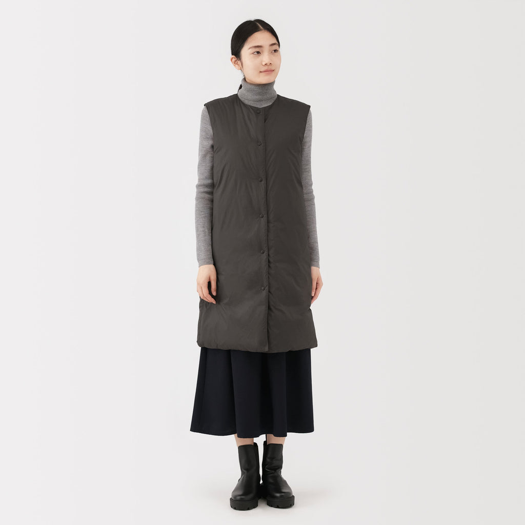 Lightweight Down Long Vest