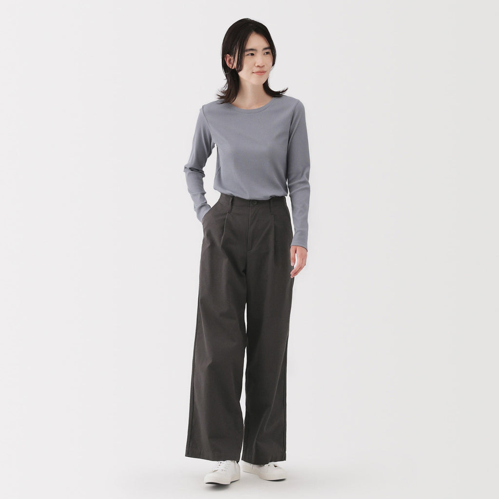 Chino Darted Wide Pants