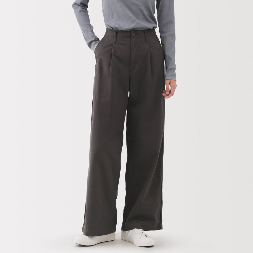 Chino Darted Wide Pants