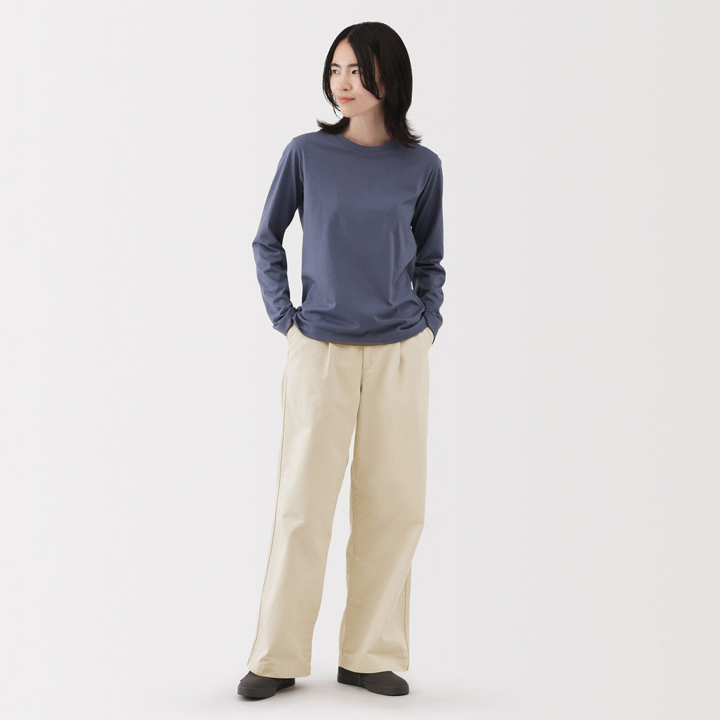Chino Darted Wide Pants