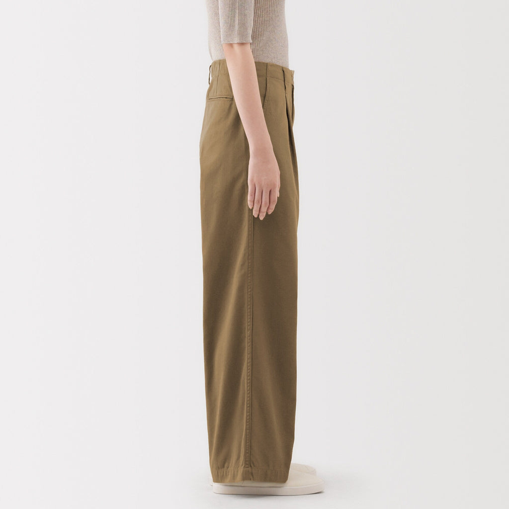Chino Darted Wide Pants