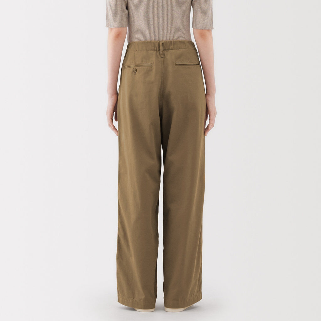 Chino Darted Wide Pants