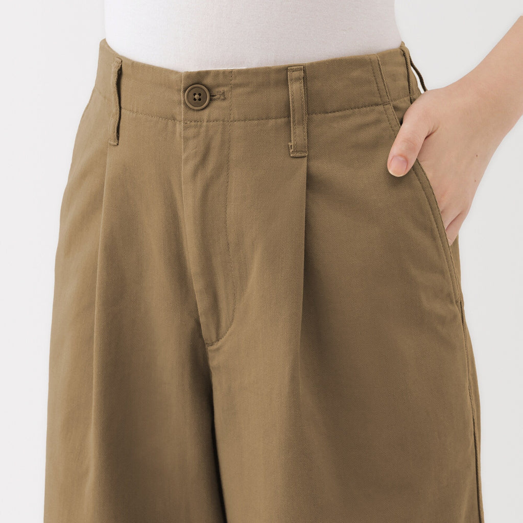 Chino Darted Wide Pants