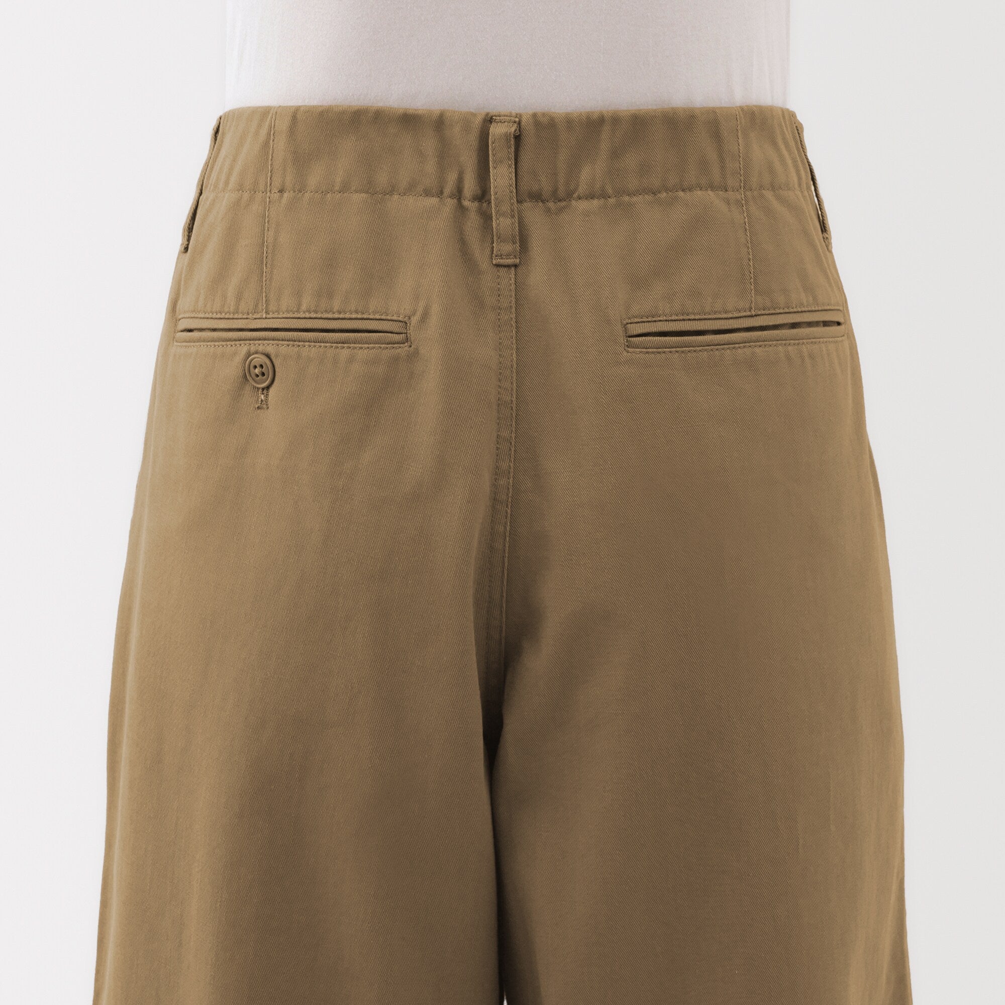 Chino Darted Wide Pants