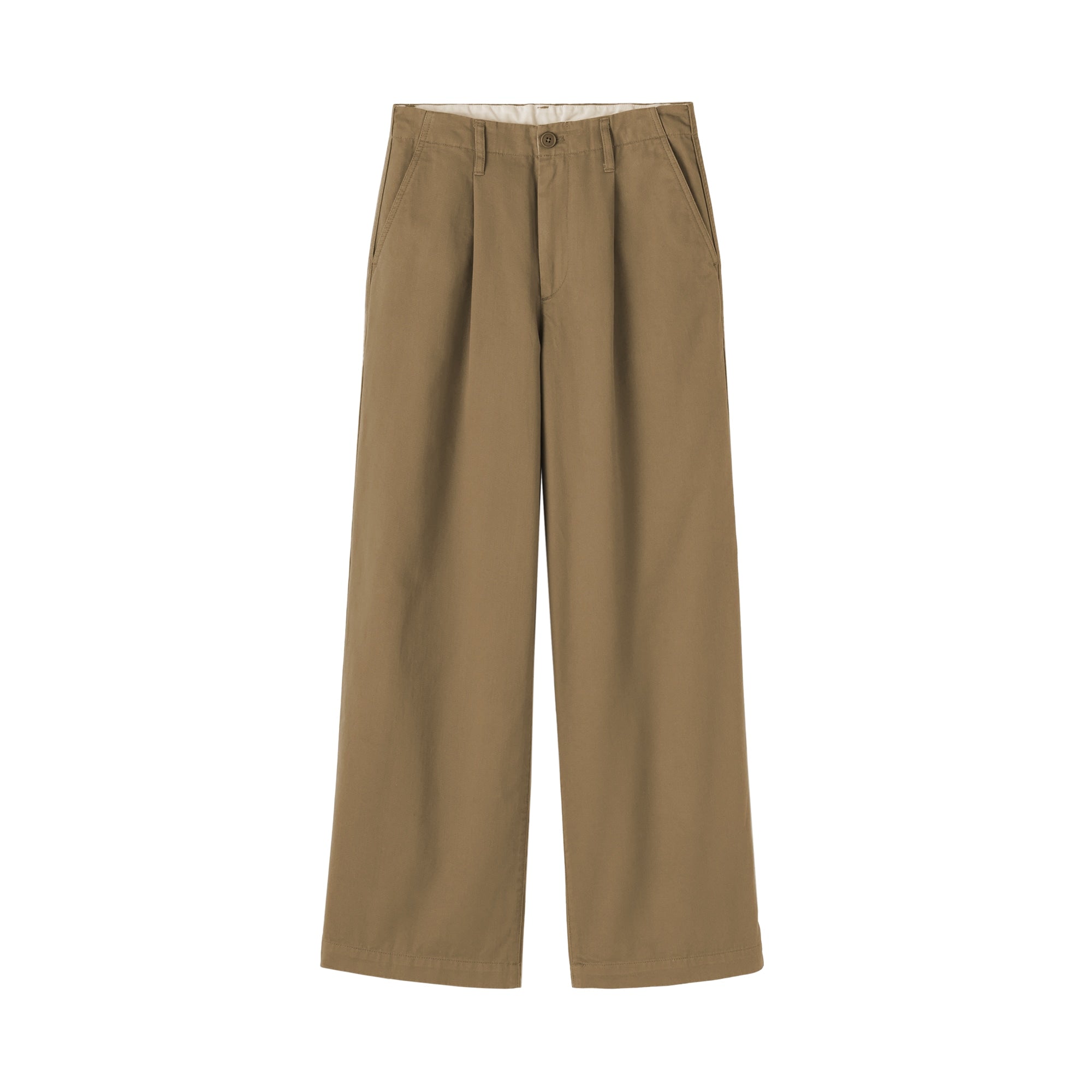 Chino Darted Wide Pants