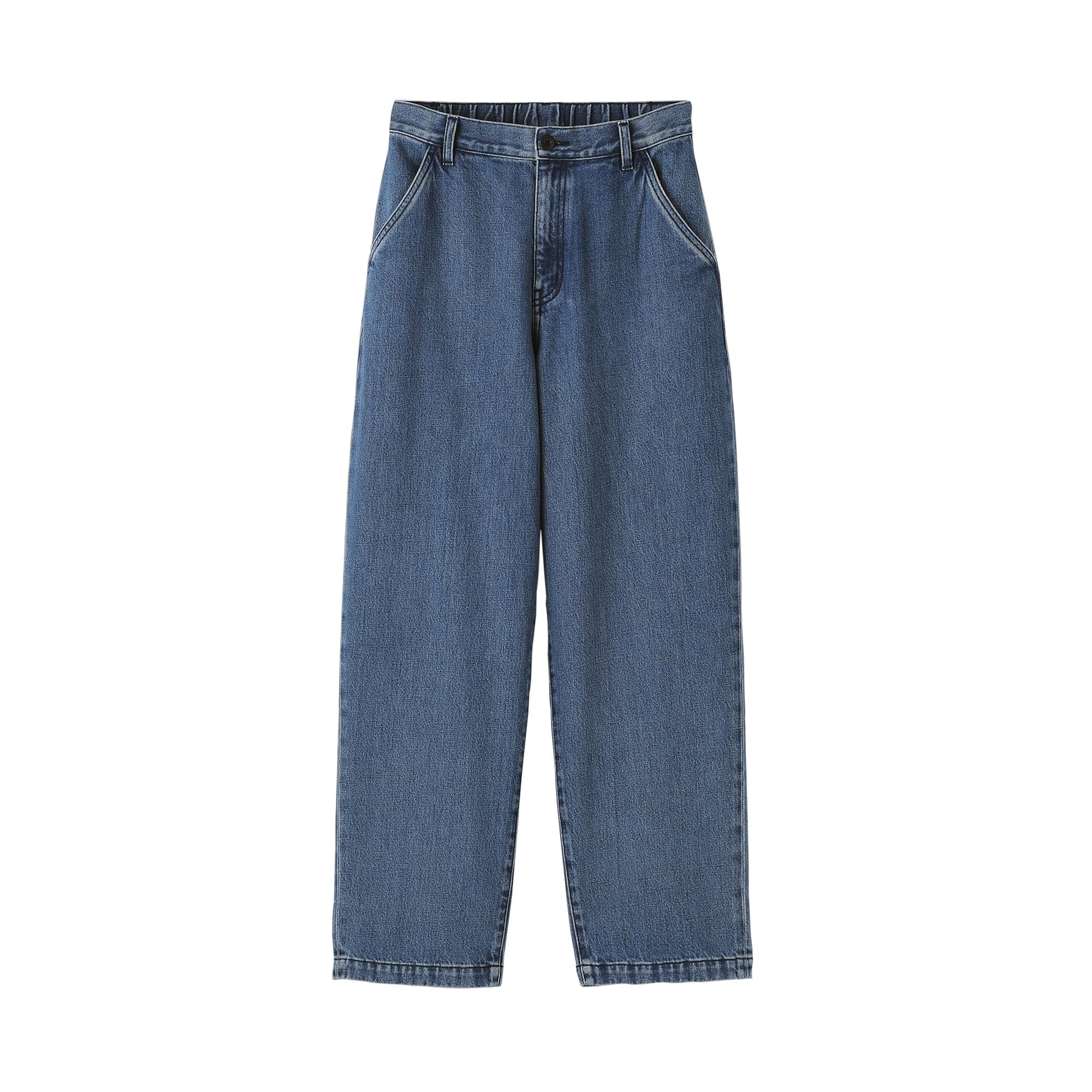 Kapok Denim Wide Tapered Pants