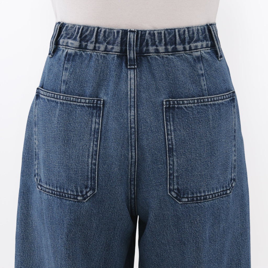 Kapok Denim Wide Tapered Pants