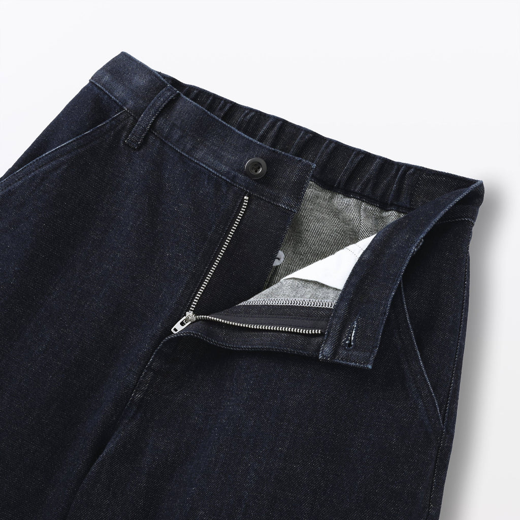 Kapok Denim Wide Tapered Pants