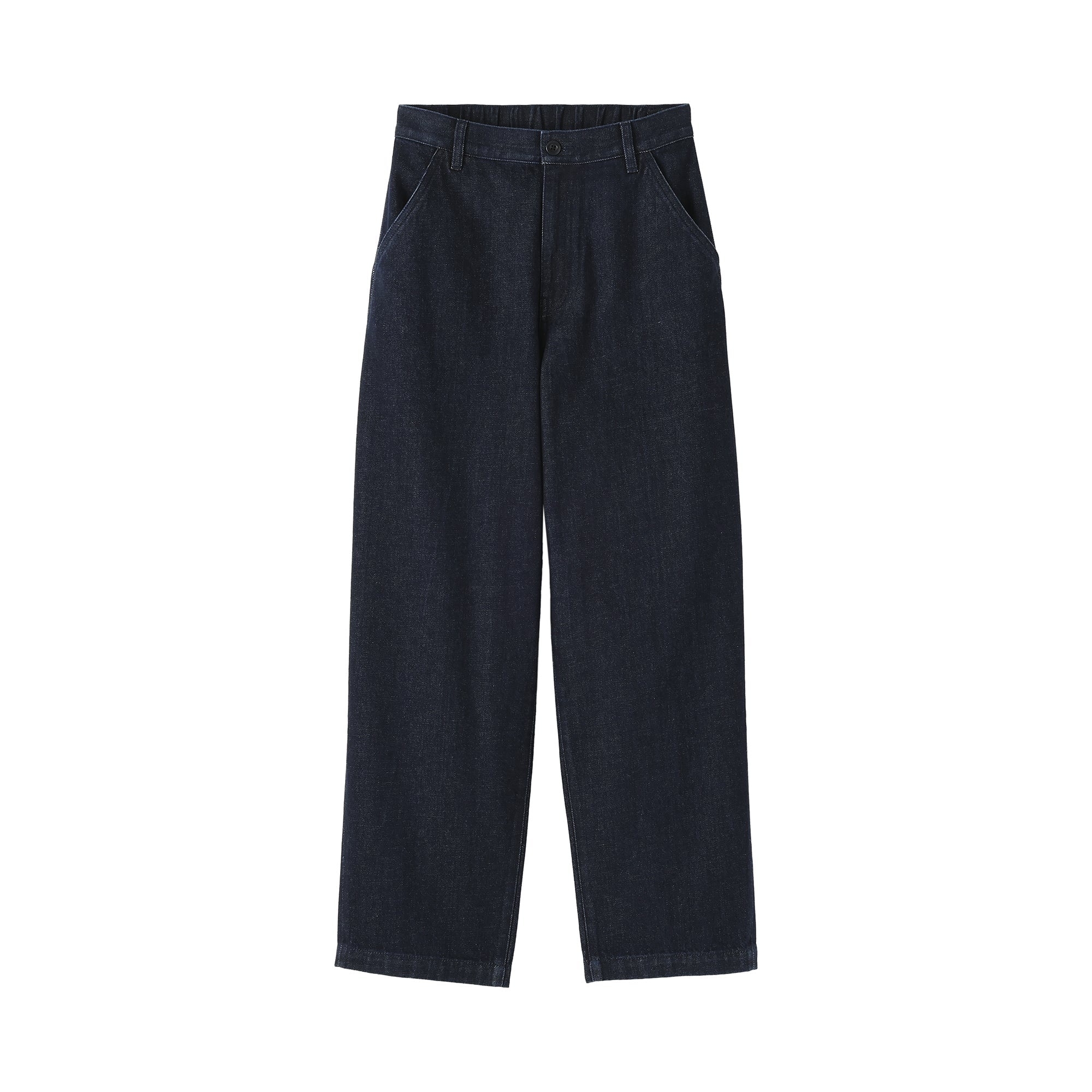 Kapok Denim Wide Tapered Pants