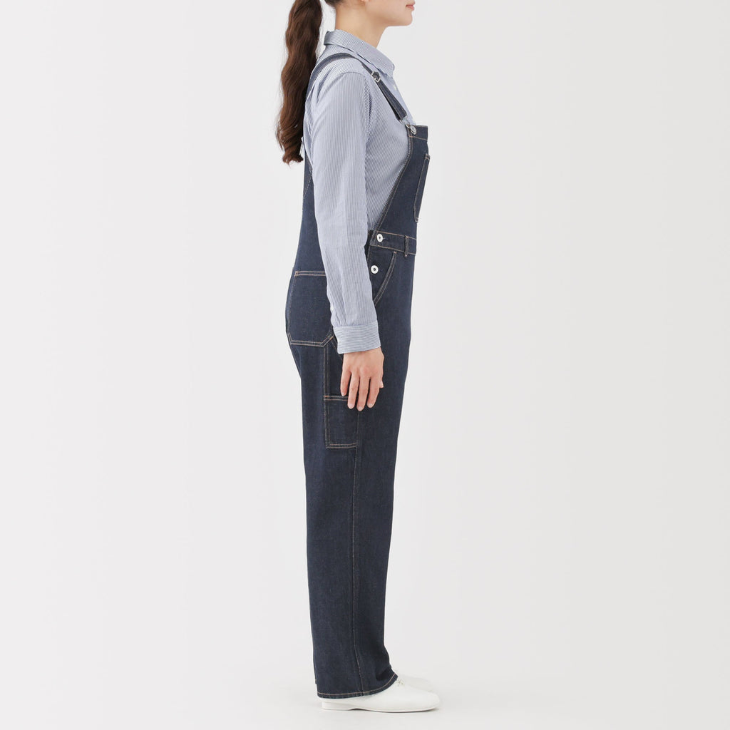 Kapok Blend Denim Overalls