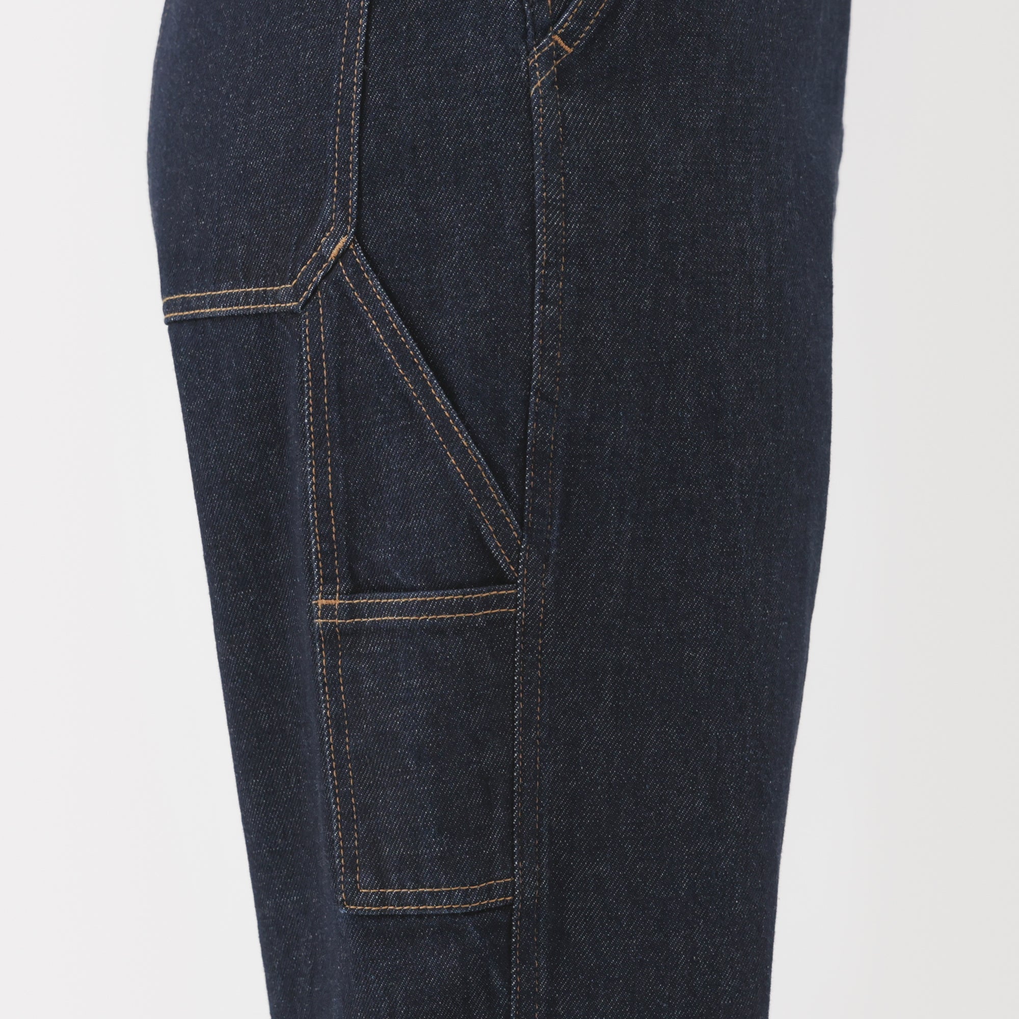 Kapok Blend Denim Overalls