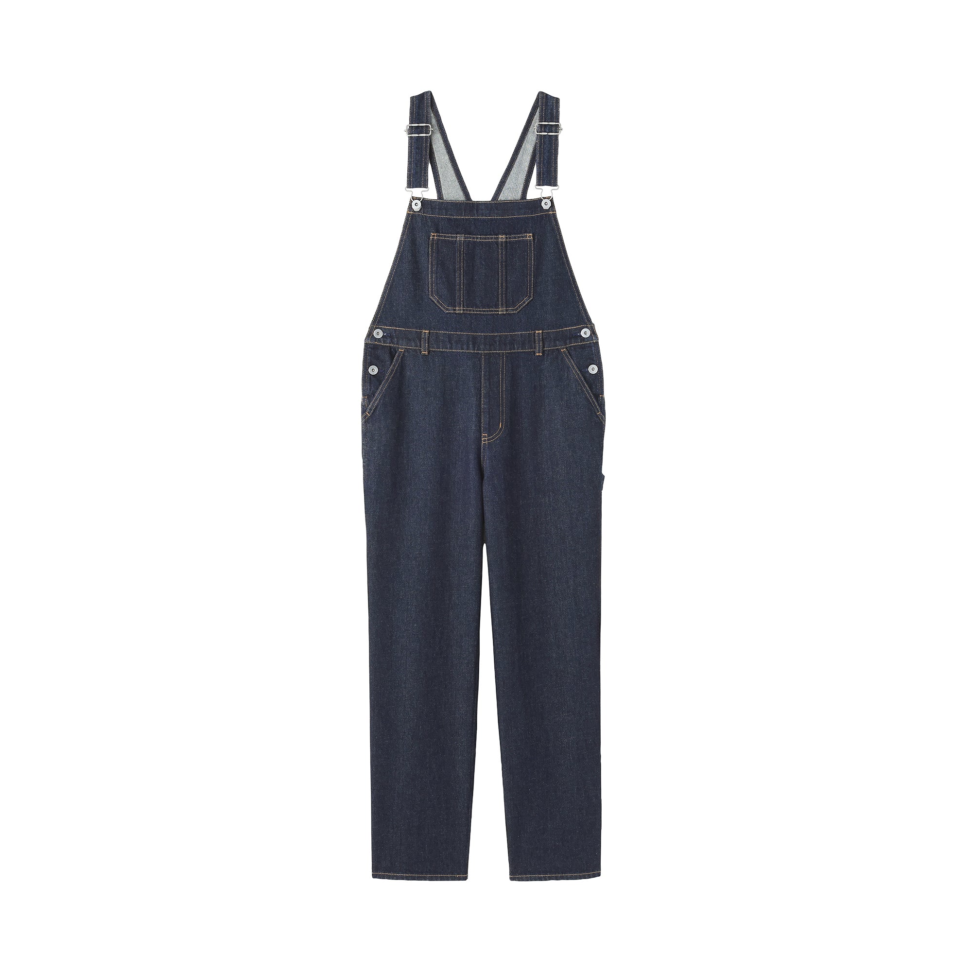 Kapok Blend Denim Overalls