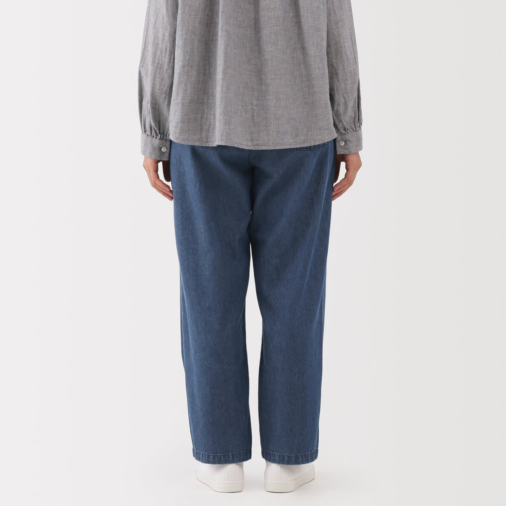 Denim Tapered Trousers