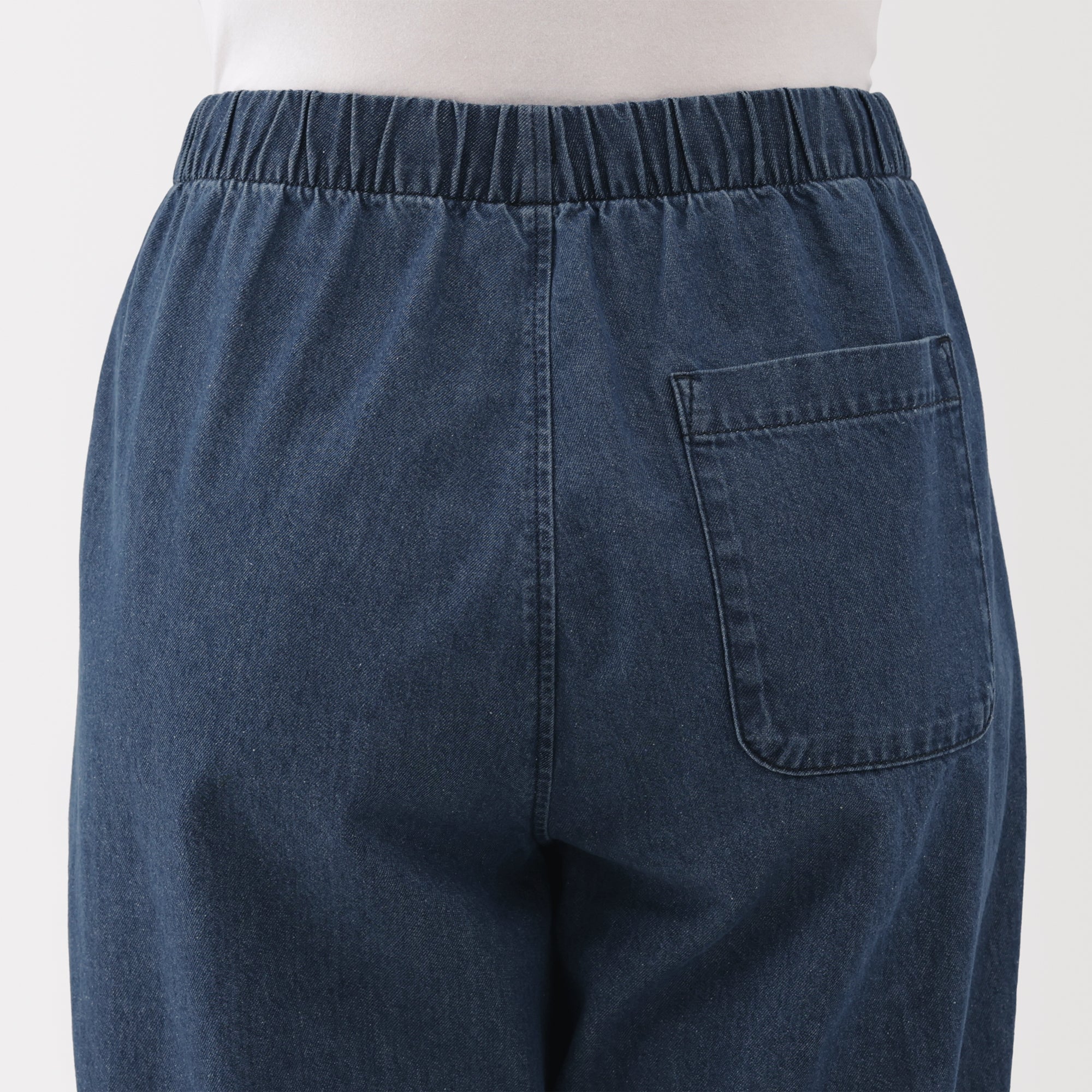 Denim Tapered Trousers