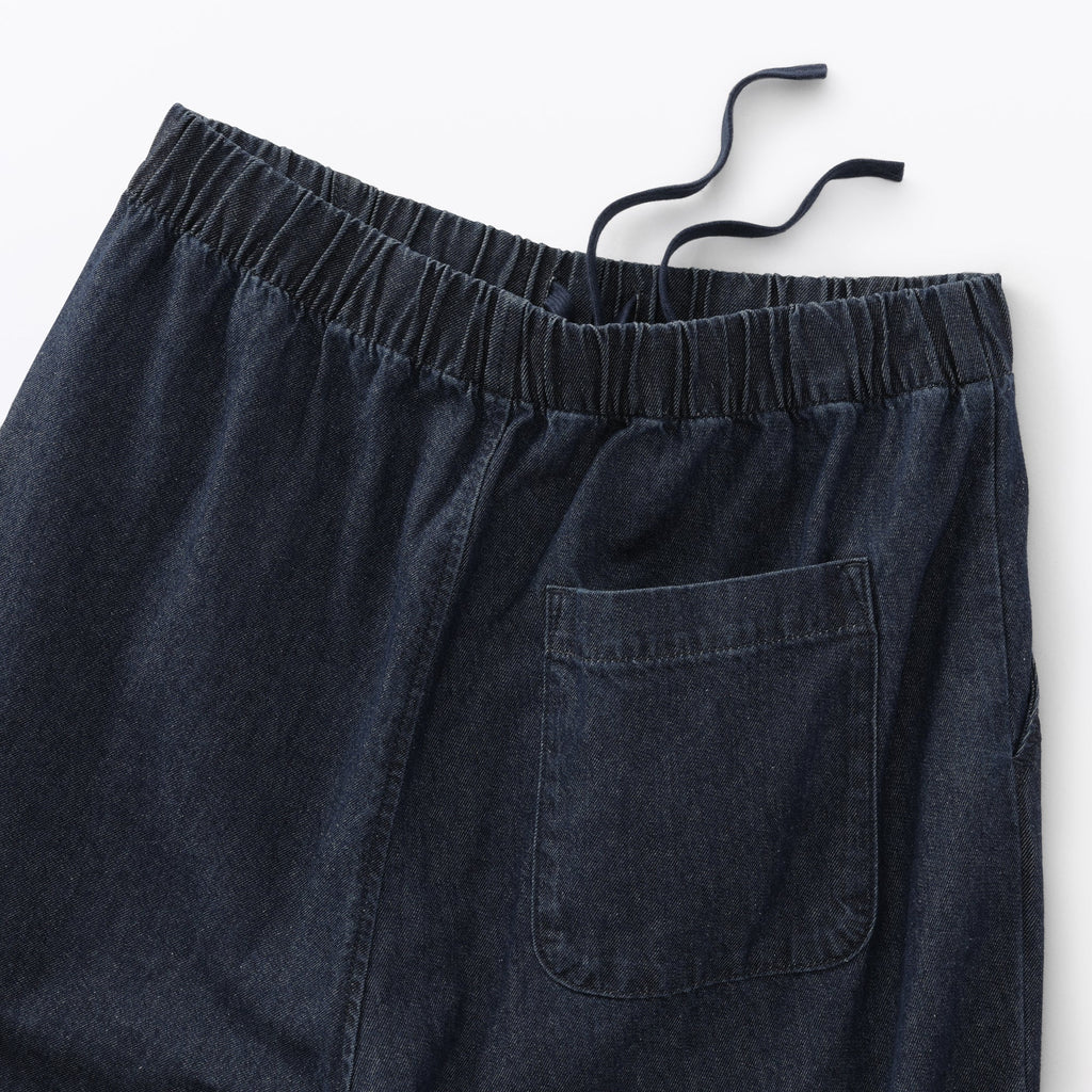 Denim Tapered Trousers