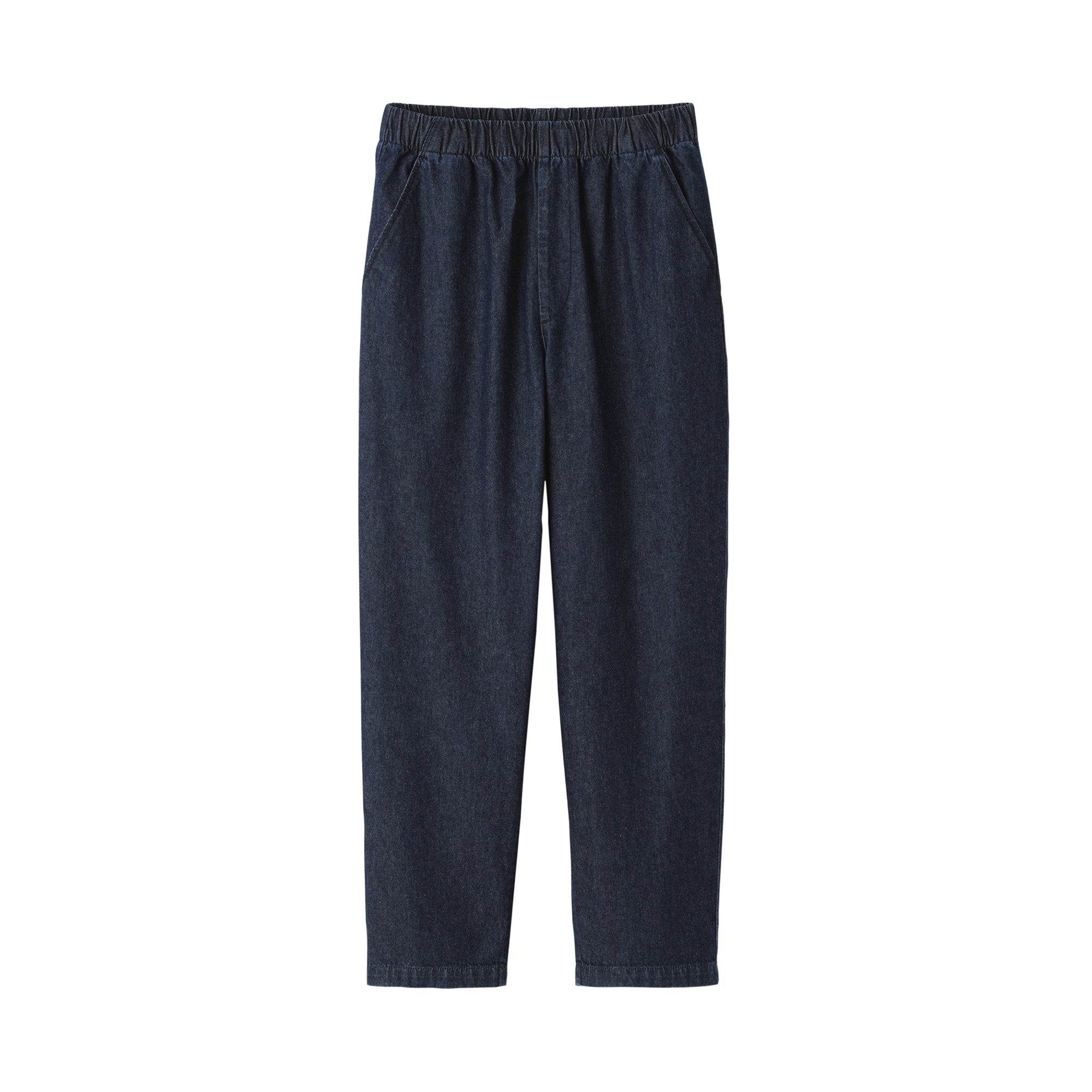 Denim Tapered Trousers