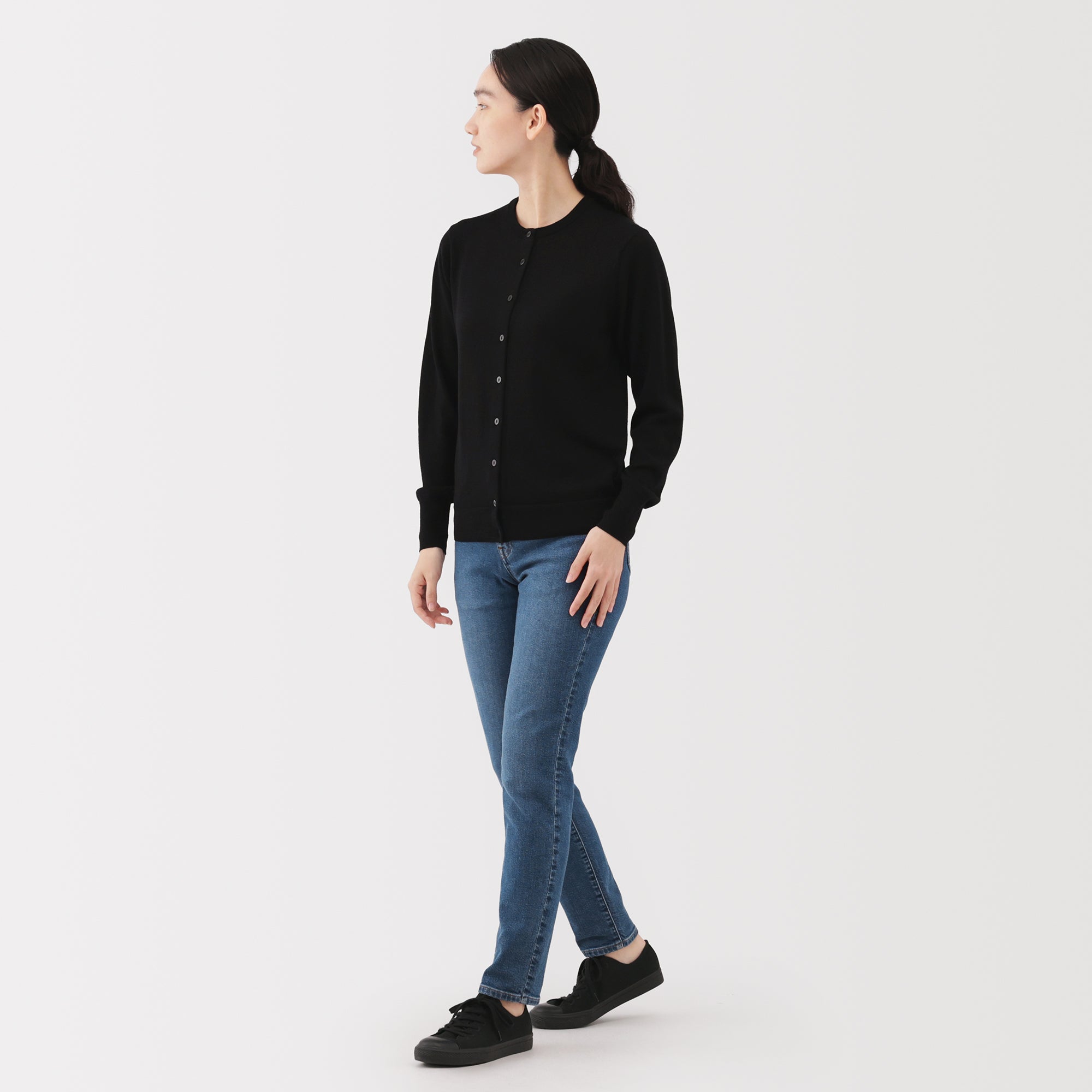Women's Denim Slim Straight Pants