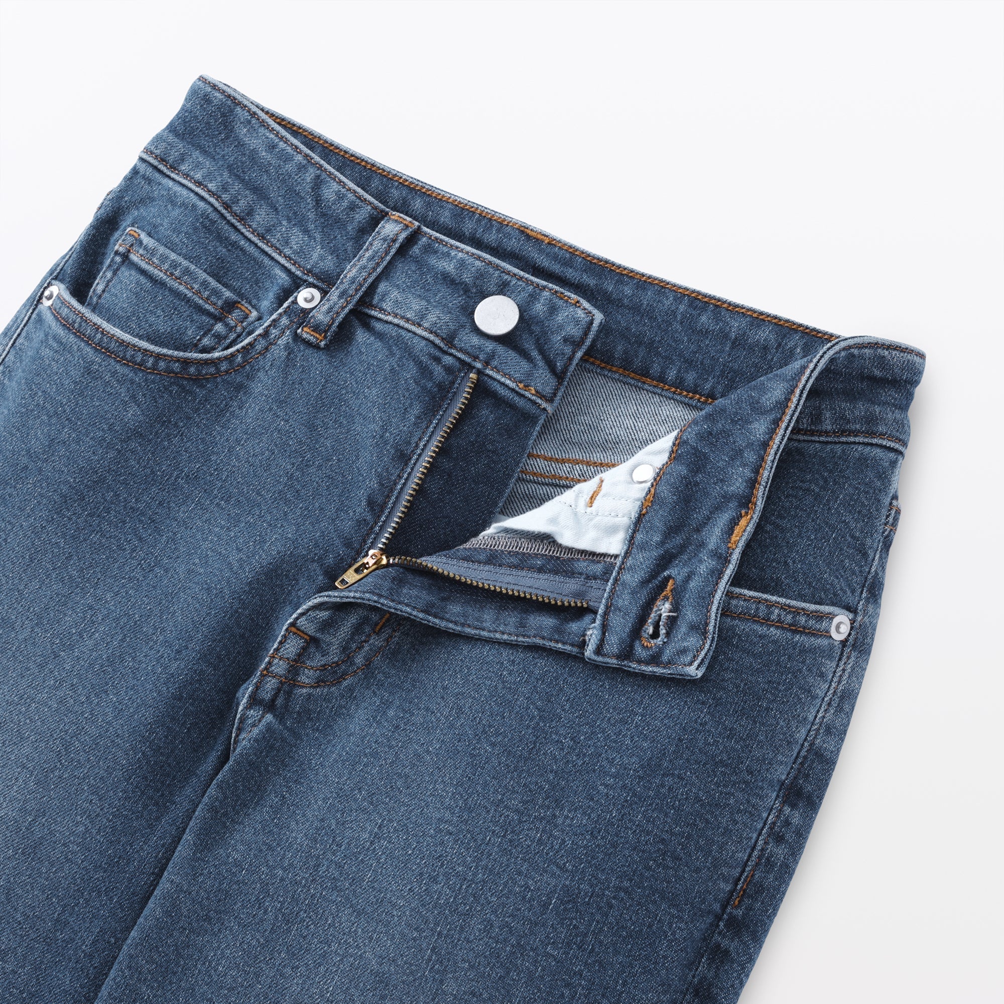 Women's Denim Slim Straight Pants