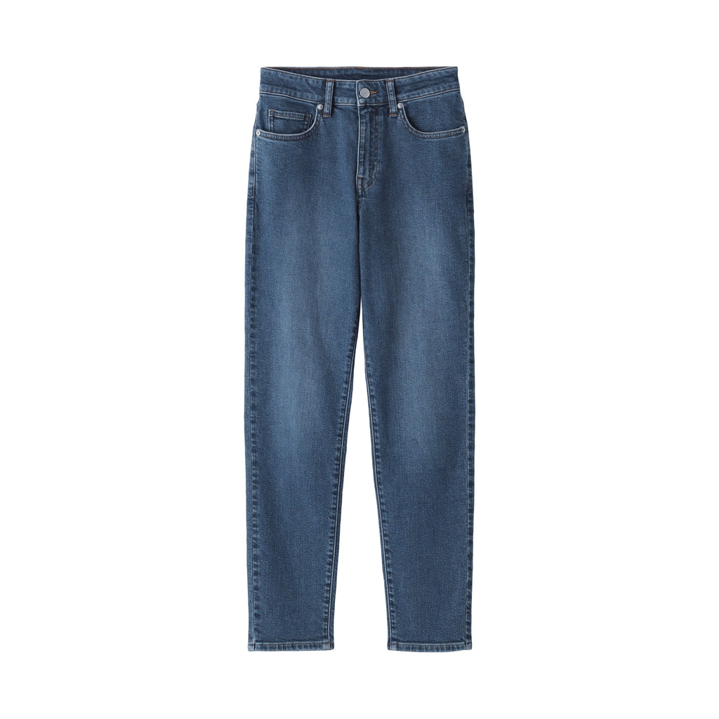 Women's Denim Slim Straight Pants