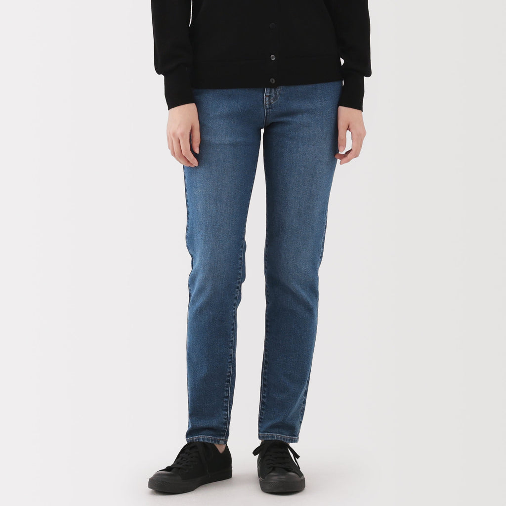Women's Denim Slim Straight Pants