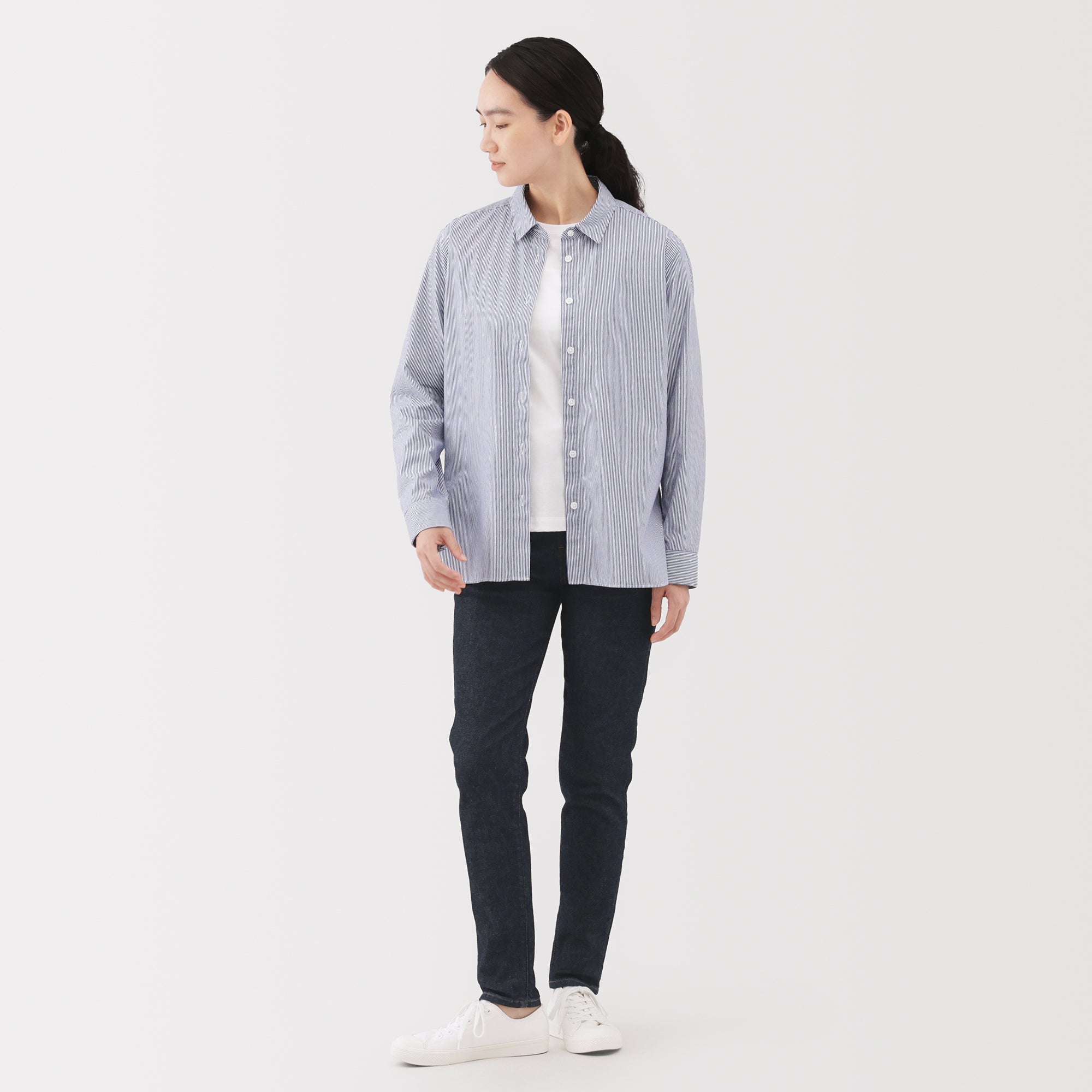 Women's Denim Slim Straight Pants