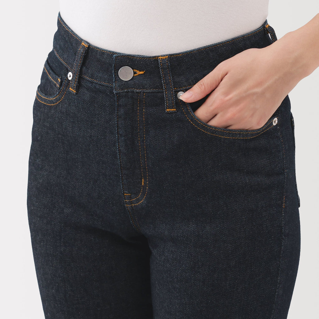 Women's Denim Slim Straight Pants