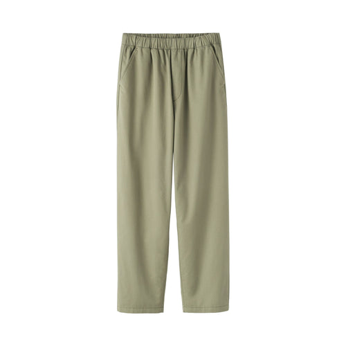 Cotton Easy Tapered Trousers