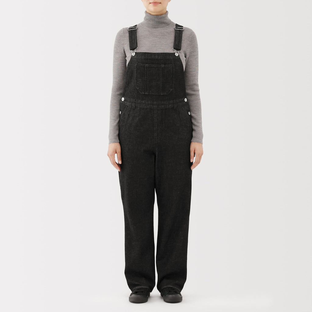 Kapok Blend Denim Overalls