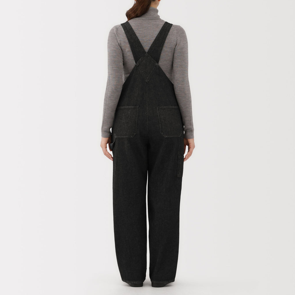 Kapok Blend Denim Overalls