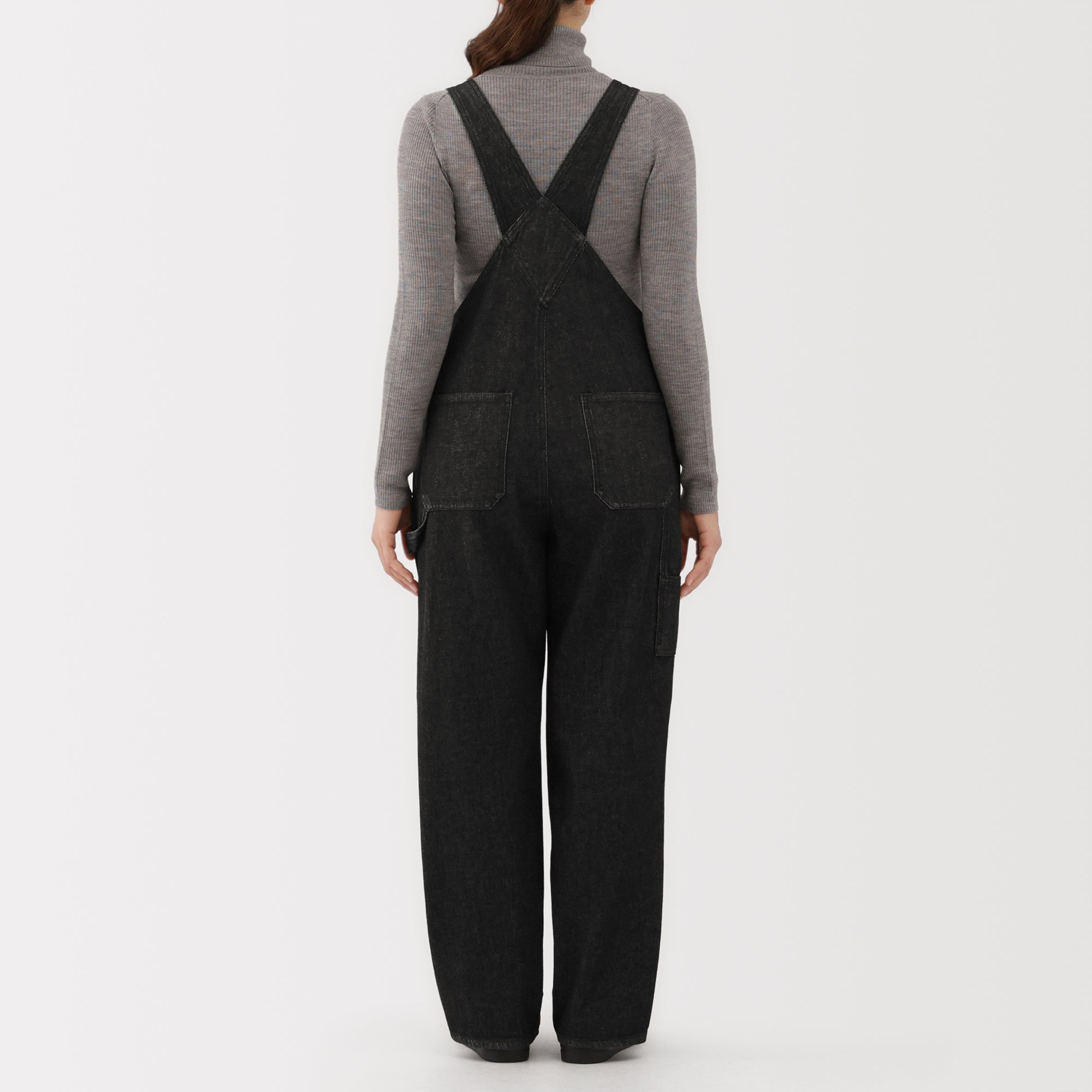 Kapok Blend Denim Overalls
