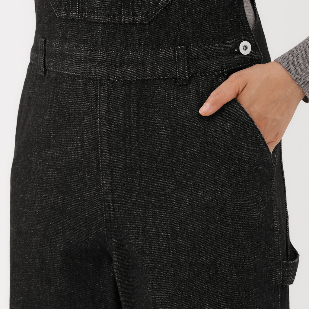 Kapok Blend Denim Overalls
