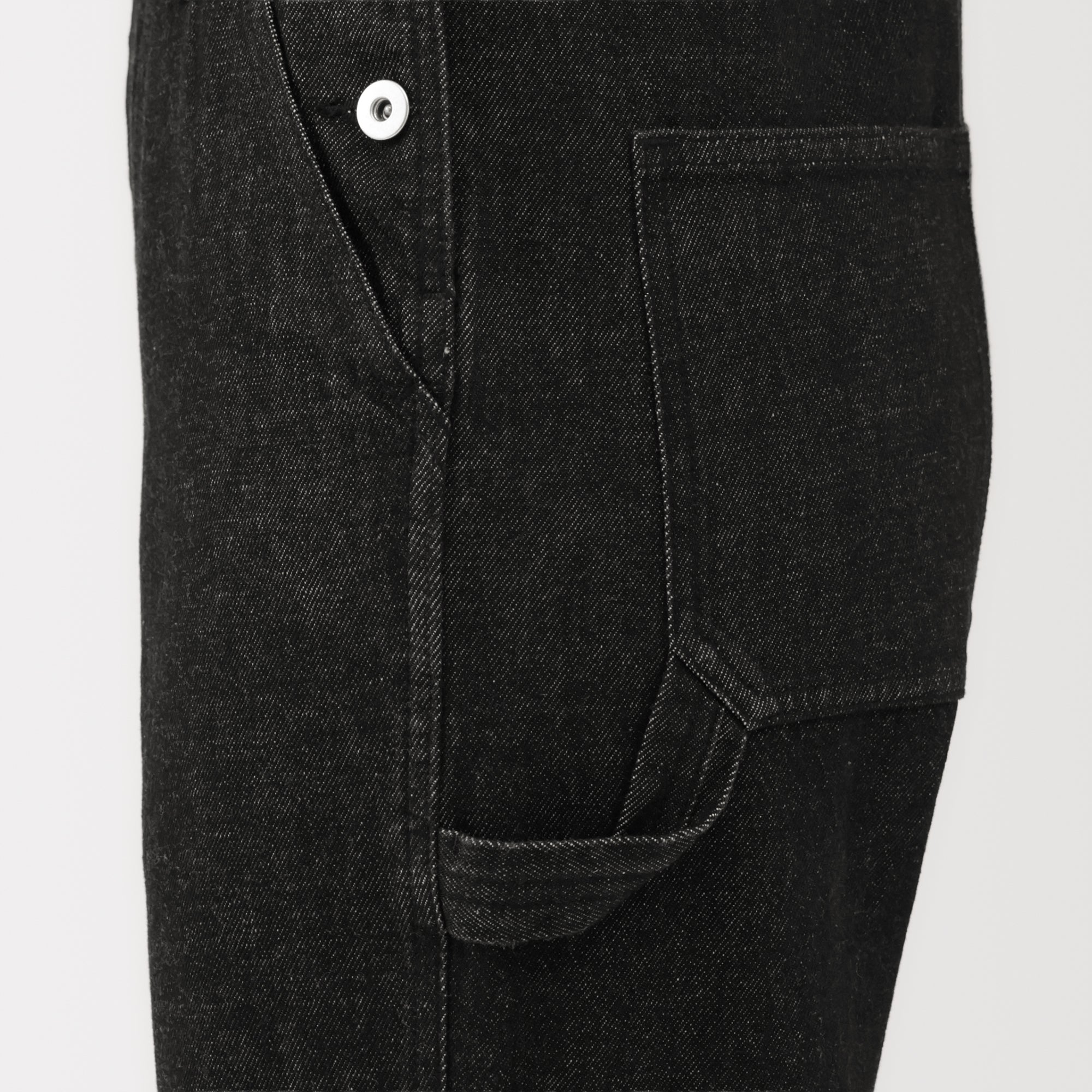 Kapok Blend Denim Overalls