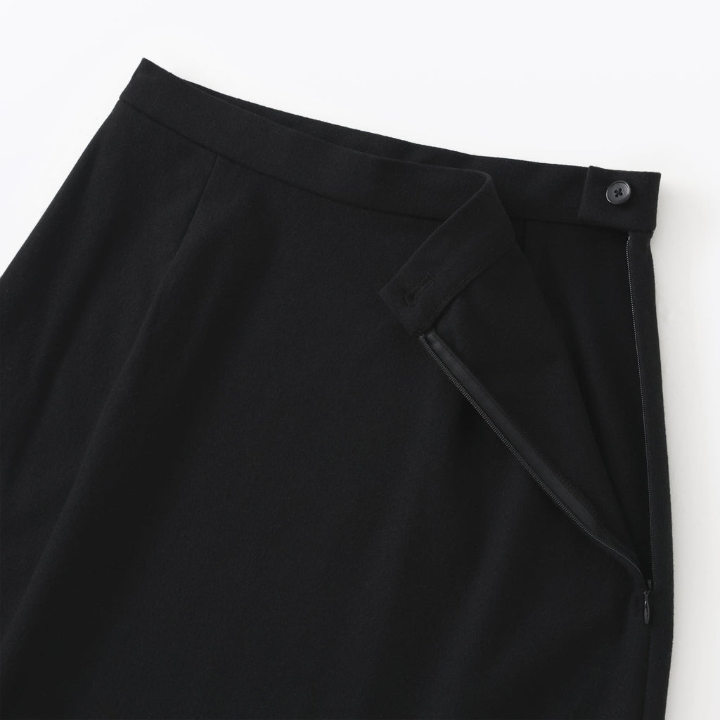 Brushed Flared Skirt