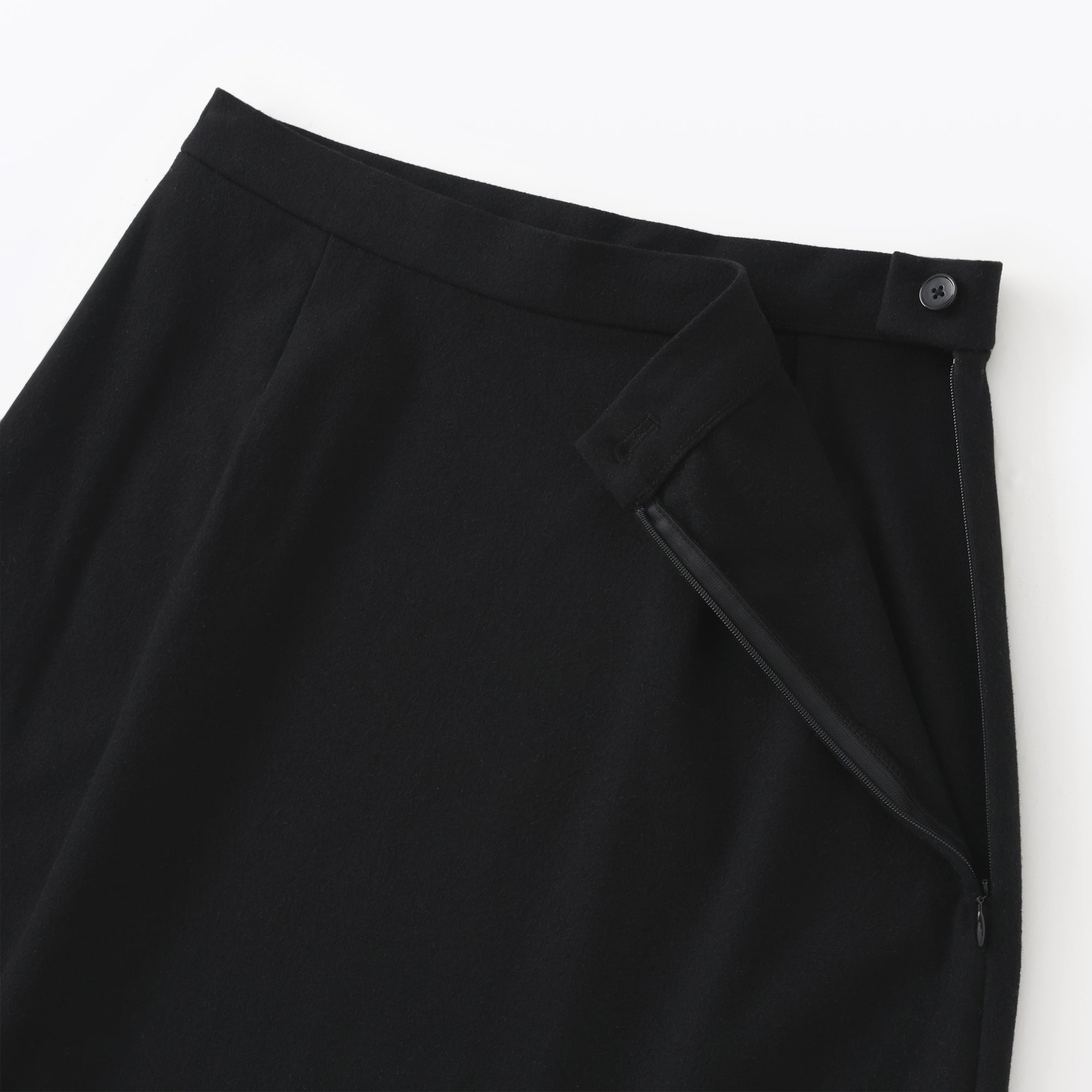 Brushed Flared Skirt