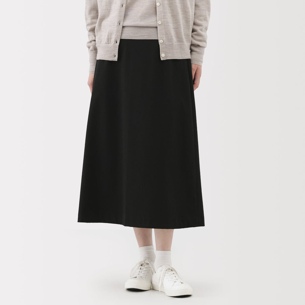 Brushed Flared Skirt