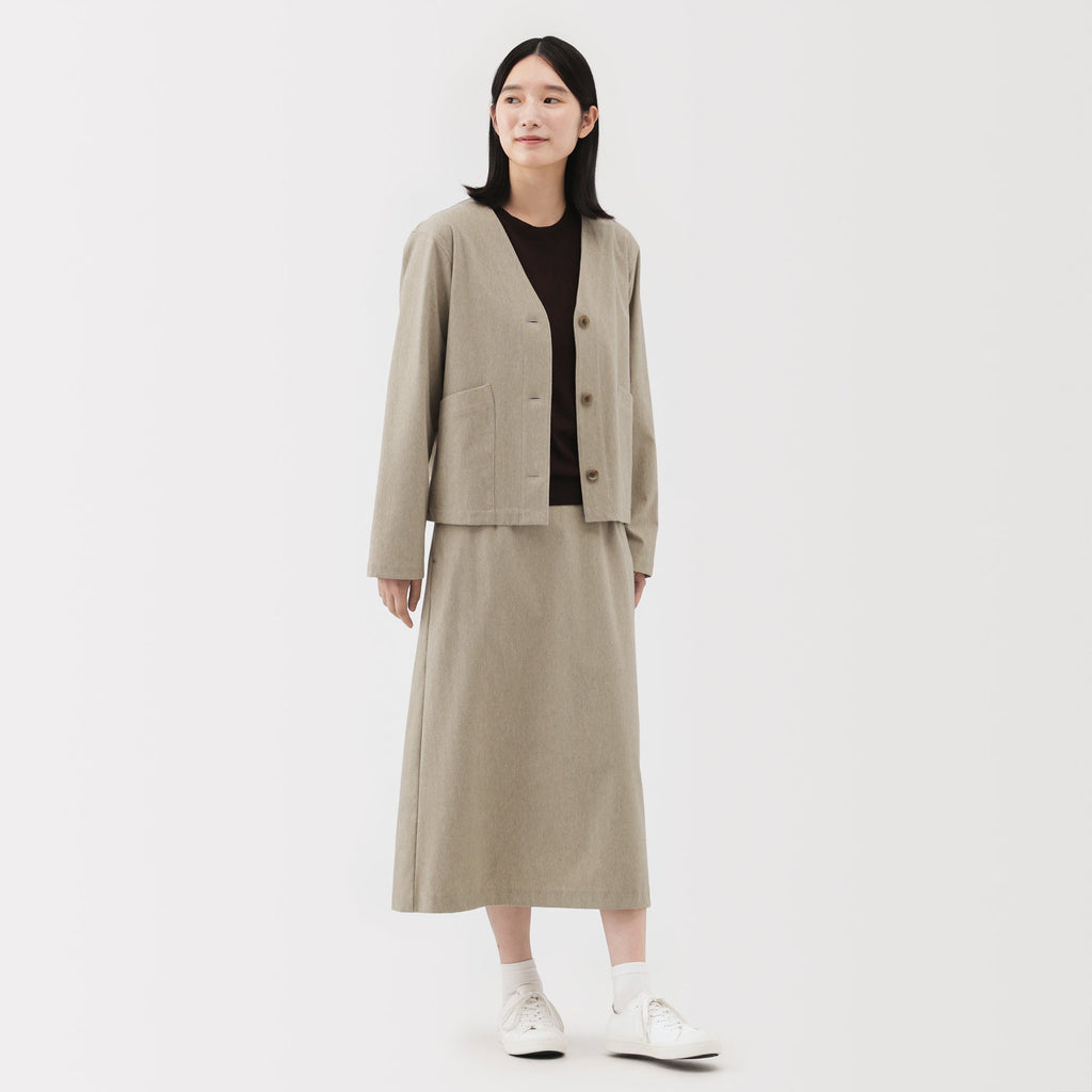 Brushed Flared Skirt