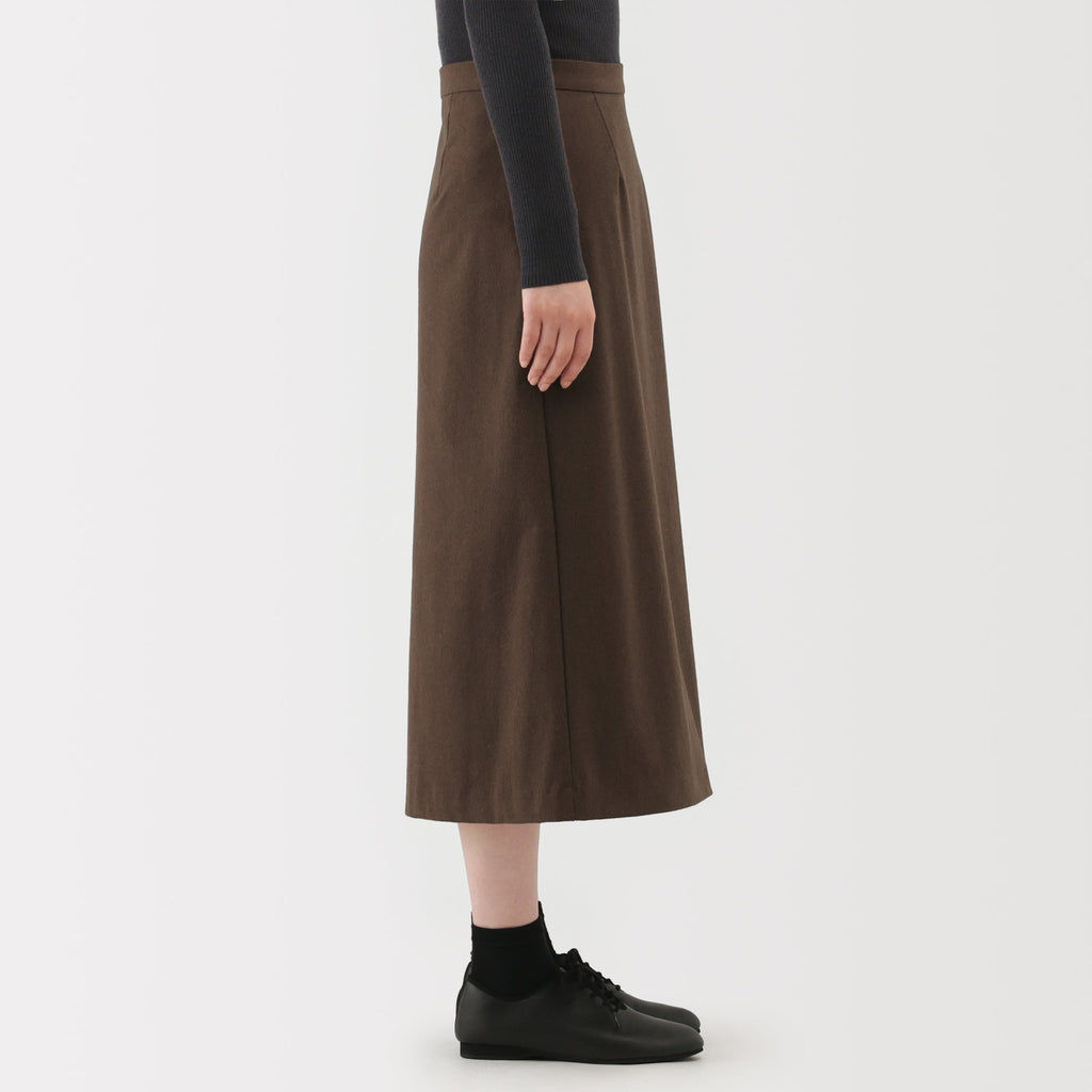 Brushed Flared Skirt